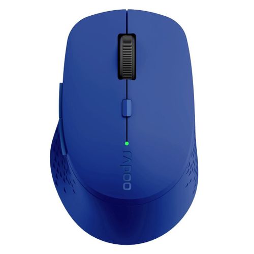 Rapoo Souris optique sans fil multimode silent "M300", Bleu