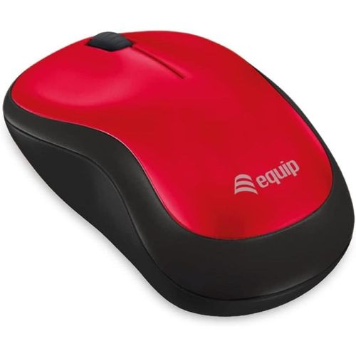 Equip Mini Souris Optique sans Fil Rouge