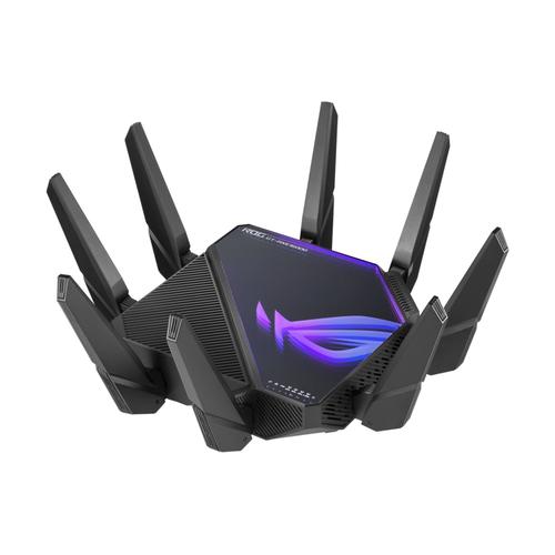 ASUS ROG Rapture GT-AXE16000 - Routeur sans fil commutateur à 6 ports - 10GbE, 2.5GbE - ports WAN : 3 - Wi-Fi 6E - Multi-Bande