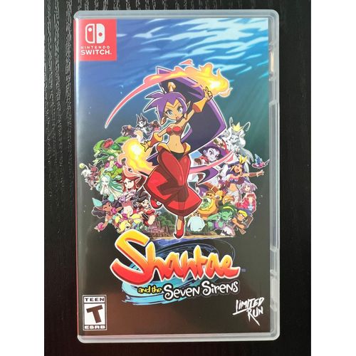 Shantae And The Seven Sirens Collector Limited Run Switch