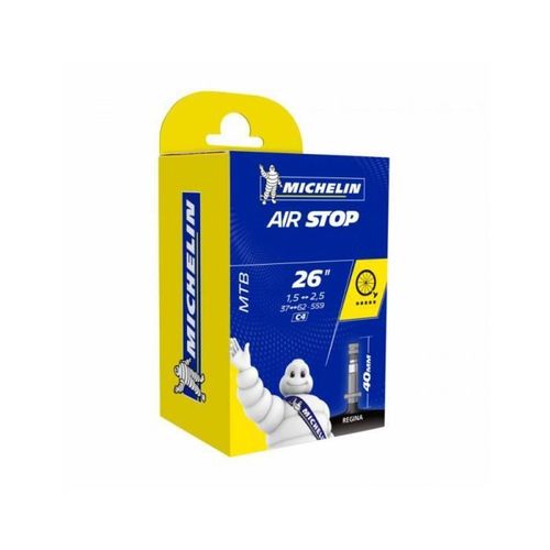 Chambre A Air Velo 26 X 1.50-2.60 Michelin C4 Valve Regina Longueur 40mm 194gr.