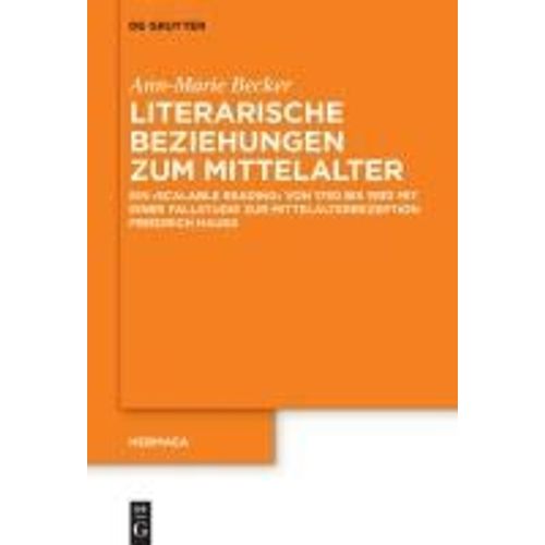 Literarische Beziehungen Zum Mittelalter