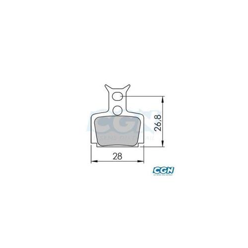 Plaquette Frein Vtt 12 Clarks Adapt. Formula Mega One-R-Rx (Pr) Semi Metallique