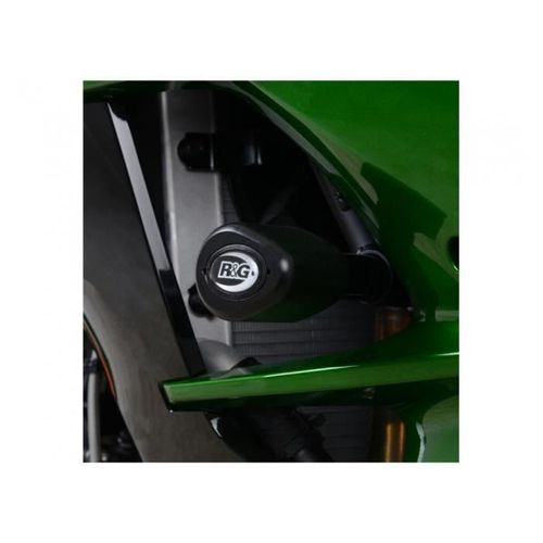 Tampons De Protection R&G Racing Aero Noir Kawasaki H2 Sx Noir