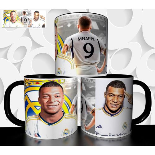 Mug Tasse À Café - Star Football Mbappe Real Madrid 2401