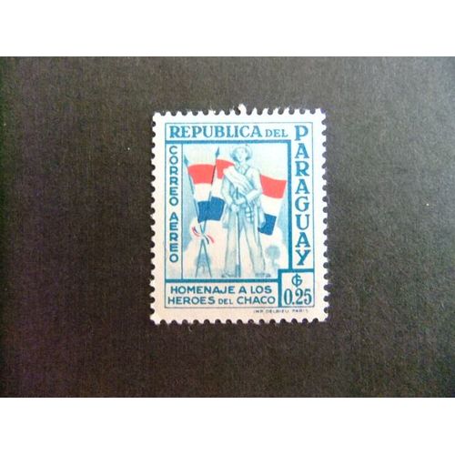 109 Paraguay 1957 / Scoutisme Jamboree Scouts / Yvert Pa 228 Mnh