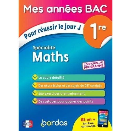 Spécialités Maths 1re
