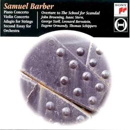 Barber: Piano Concerto / Violin Concerto / Adagio For Strings / Second Essay For Orchestra
