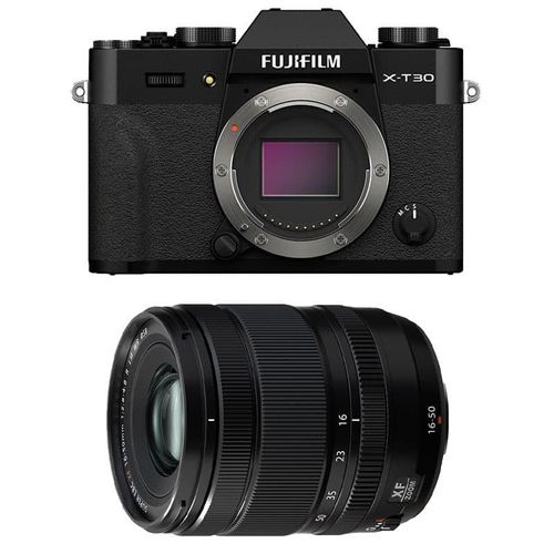 FUJIFILM X-T30 II NOIR + 16-50 Garanti 3 ans