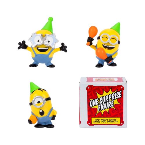 Moi, Moche Et Méchant - Pack 4 Figurines Party Bus 5 Cm