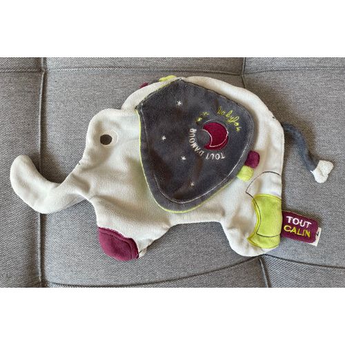 Doudou Éléphant Sauthon Deco Tout D Amour Babyfan Calin