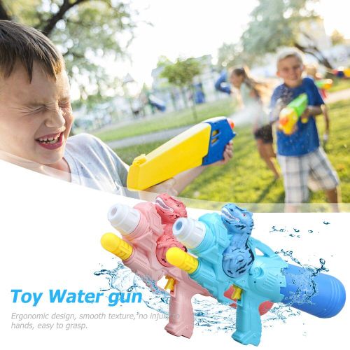 Pistolet À Eau En Forme De Dinosaure, Jouet De Dessin Animé, Pulvérisation D'eau Durable, Jeu D'interaction Parent-Enfant, Jouet De Combat D'eau Pour Tout-Petits
