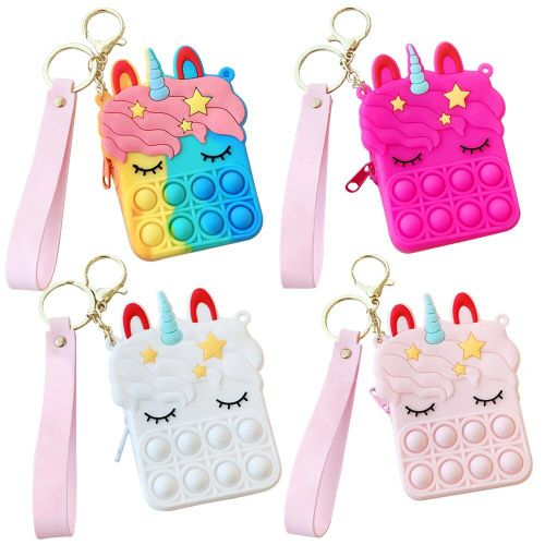 Sac Messager Licorne À Fossettes, Anti-Stress, Jouet Pour Enfants, Popiet, Son Porte-Clé, Livraison Gratuite