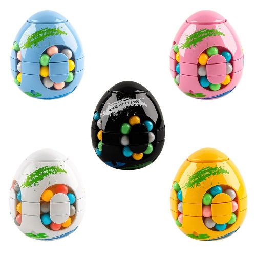 Cube Rotatif De Doigt D'intelligence De Haricot Pour Enfants, Gyroscope De Doigt, Disque Magique, Cube Éducatif, Jouet Cadeaux Pour Adultes