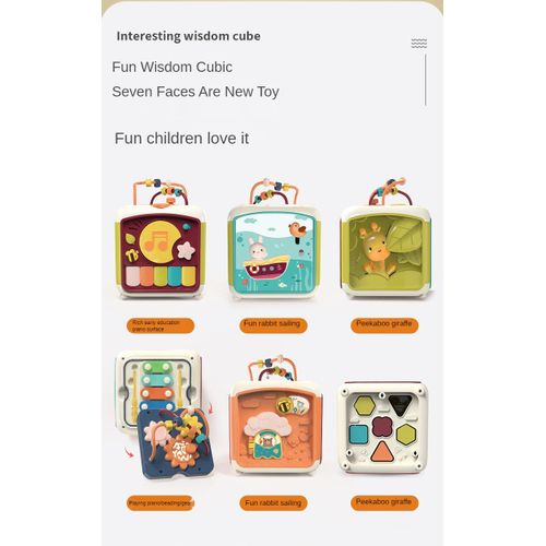 Jouets Musicaux Montessori Pour Bébés De 0 À 12 Mois, Jouets Éducatifs D'apprentissage Pour Enfants De 1 An