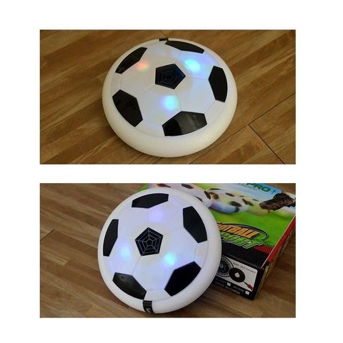Ballon De Football En Lévitation Pour Enfants, Mousse Flottante À Coussin D'air, Avec Lumière Led, Jouets De Glissement, Anti-Stress