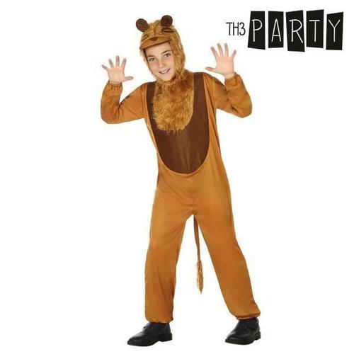 Costume Pour Enfants Lion (2 Pcs) - Un Déguisement Taille - 10-12 Ans
