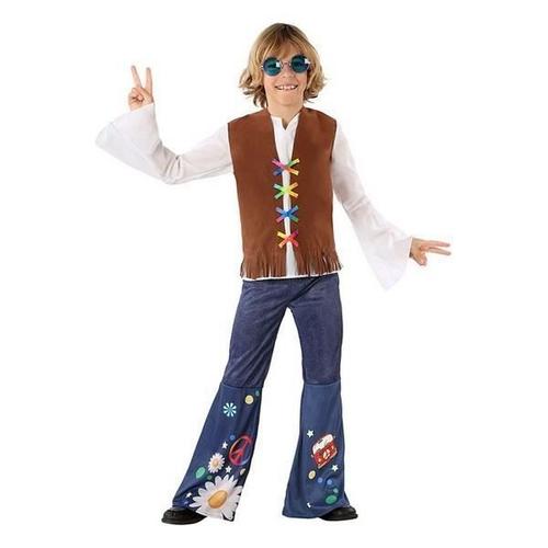 Costume De Fête Hippie Deguisment Enfant Taille - 10-12 Ans