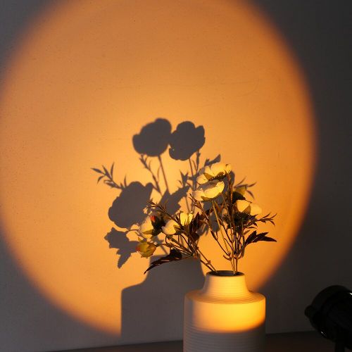 Lampe De Projection De Coucher De Soleil Arc-En-Ciel Rechargeable, Applique Murale Colorée Au Sol, Lumière D'ambiance, Décoration De Chambre À Coucher