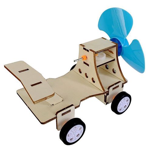 Gadgets Pour Enfants, Petite Production, Voiture Contre Le Vent, Jouet Expérimental Populaire, Science, Créatif, Bricolage
