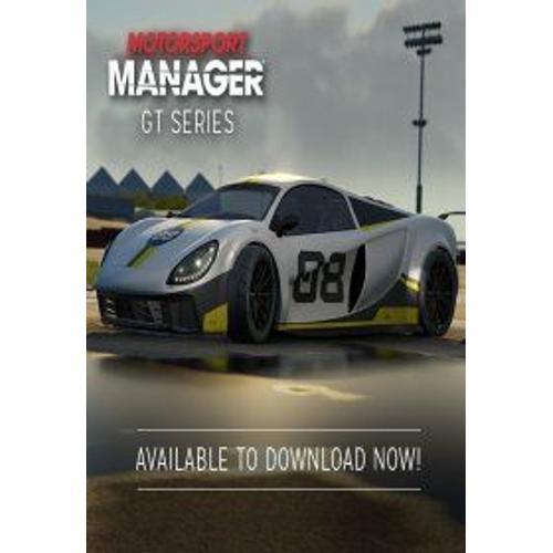Motorsport Manager - Gt Series (Extension/Dlc) - Steam - Jeu En Téléchargement - Ordinateur Pc