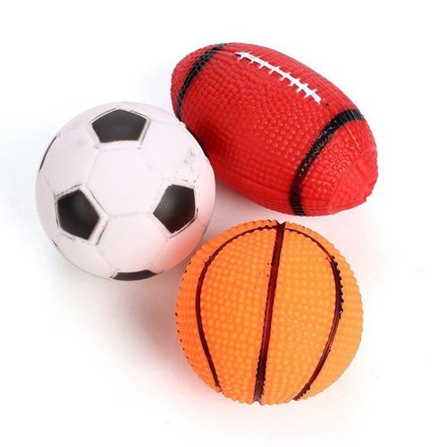 Balles De Chant Amusantes 1 Pièce, Jouets De Divertissement Pour Enfants, Anti-Stress, Formation De Chien, Mini Jouet Molaire De Football, Fournitures Pour Animaux De Compagnie