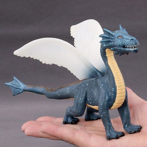 Personnages De Dragons Magiques, 1 Pièce, Simulation, Anime, Créatif, Monstre Occidental, Modèles D'animaux Statiques, Dragons Qui Respirent Le Feu Maléfique