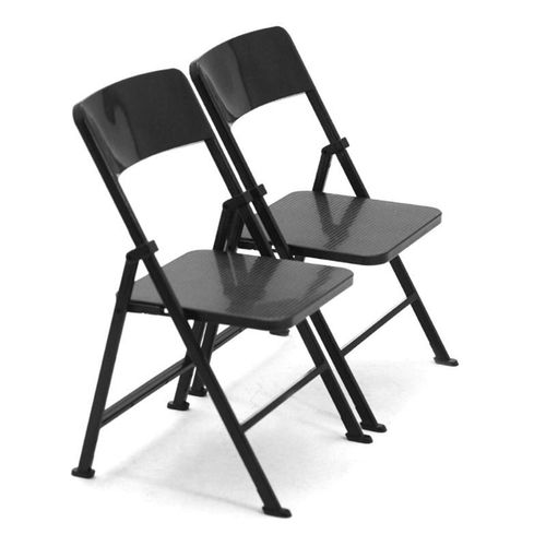 Chaise Pliante Pour Figurine D'action 12 "", Échelle 1:6, Accessoires Pour Maison De Poupée, Amusant