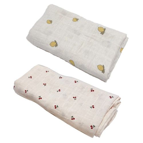 Couverture Pour Bébé En Gaze Organique Douce, Serviette De Bain, Literie Pour Nouveau-Né, Sac De Couchage Pour Poussette
