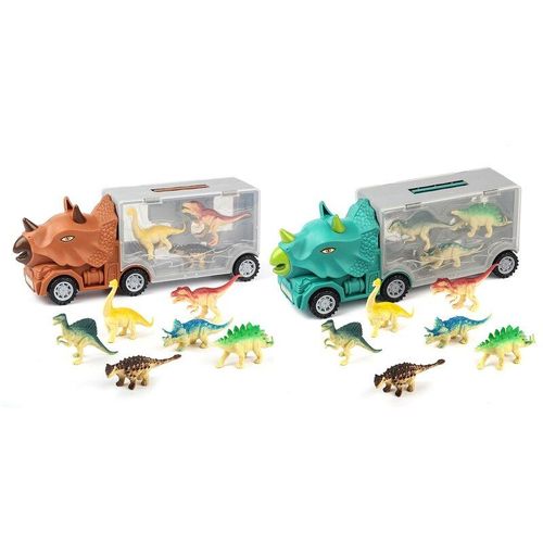 Jouet De Simulation De Dinosaure En Plastique Avec Transporteur, Accessoires Animaux Pour Halloween, Ornements De Table, Nouveauté