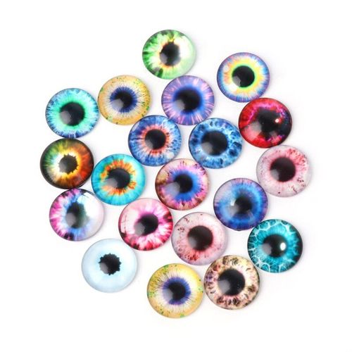 Lot De 20 Poupées En Verre À Faire Soi-Même, Accessoires De Bijouterie, 10/16/20mm, J2hd