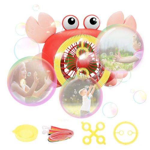 Souffleur De Bulles En Forme De Crabe Pour Bébés, Jouets De Bain, Fabricant De Bulles Pour Tout-Petits, Jouets Pour Enfants En Bas Âge, Cadeau