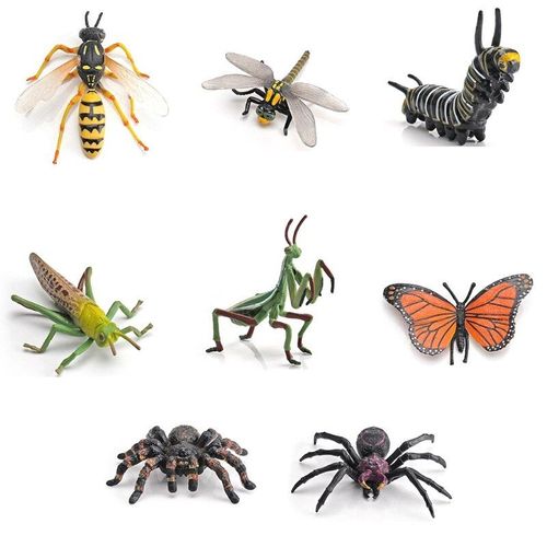 Fourniture Scientifique Réaliste D'insecte Pour Enfants, Cadeau De Fête D'halloween, Anti-Stress Pour Enfants, Cadeau D'anniversaire