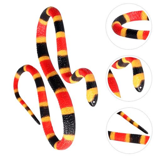 Simulation De Serpent Modèle Animaux Réalistes Pour Enfants, Ornement De Reconnaissance Des Animaux