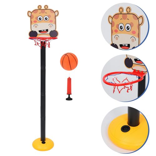 1 Jeu De Tir Réglables Cadre De Basket-Ball De Dessin Animé Animal Stand De Basket-Ball