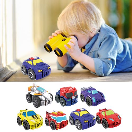 Voiture De Transformation Pour Enfants, Jouets Pour Garçons Et Filles, Modèle De Véhicule D'ingénierie