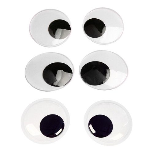 Jumbo Auto-Adhésif Googly Yeux Vacillants 7.5/10/15.4cm Pour Poupées Jouets Bricolage