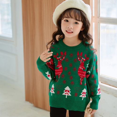 Pull En Tricot De Noël Pour Enfant, Vêtement Chaud Et Décontracté, En Forme De Cerf Ou D'élan, Pour Fille Et Garçon, Idéal Pour Le Nouvel An
