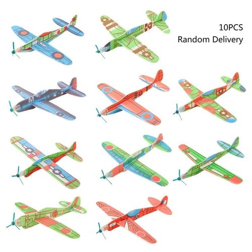 Planeur/Avion De Chasse, Jouets En Mousse Légers À Lancer À La Main, Modèle De Bricolage, Cadeaux De Fête