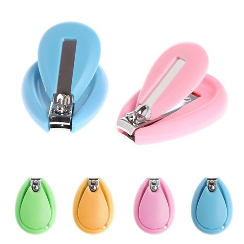 Coupe-Ongles De Sécurité Pour Bébés | 1 Pièce, Nouveau, Ciseaux De Manucure Pédicure, Soins De Pédicure, Couleur Aléatoire 