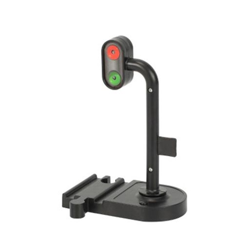 Rail De Scène Feux De Circulation De Transit, Accessoires De Feux De Signalisation, Rail En Bois, Accessoires De Train Magnétique Compatibles Avec Les Trains