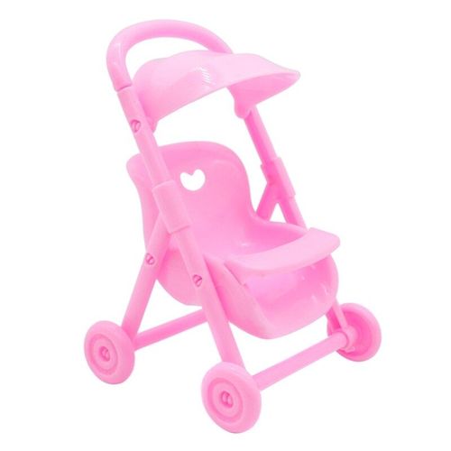 Mini Jouet De Simulation De Poussette Pour Bébé, Jeu De Rôle Pour Enfants, Pour Décor De Maison De Poupée Et De Pépinière