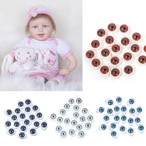 Yeux De Sécurité De Poupée En Plastique, 20 Pièces, Pour Animal, Jouet, Fabrication De Marionnettes, Accessoires Artisanaux Diy