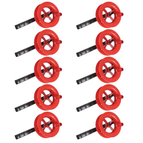 15pcs Cerf-Volant Bobine Enrouleurs Cerf-Volant Chaîne Poignée Bobines Ligne De Cerf-Volant Enrouleurs Accessoire De Ligne De Cerf Bobines