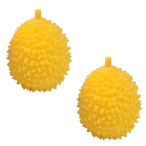 Jouets De Décompression En Forme De Durian, Jouets À Pression Portables, Jouets À Presser Pour La Maison, 2 Pièces