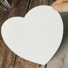 Puzzle Vierge À Sublimation, Couleur Unie, 10 Pièces, Bricolage, Artisanat, C¿Ur, Produits De Transfert De Mode, Ne Pas Accepter La Personnalisation