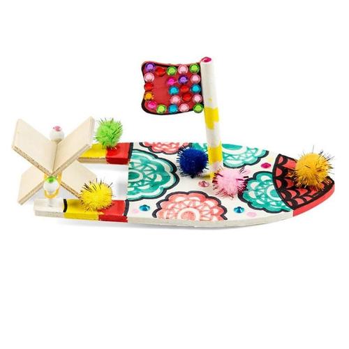 Kits De Bricolage En Bois Voilier Bateau Modèle Peinture Éducative Enfants Maternelle Décoration Cadeau