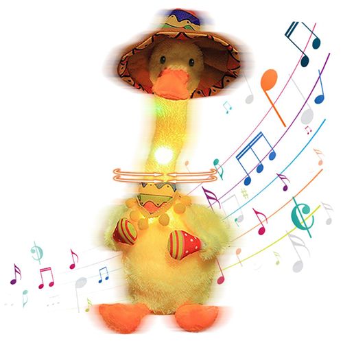 Jouet En Peluche Électronique Pour Enfants, Chanson D'accompagnement Électronique, Mignon, Amoureux Du Coq Mexicain, Jouets Bruyants