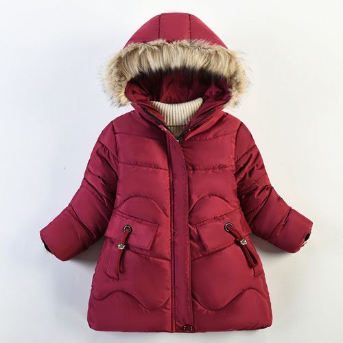 Manteau D'hiver En Duvet Pour Enfants, Parka Rembourrée En Coton Pour Bébés Garçons Et Filles, Manteaux Épais Et Chauds, Vestes Longues, Vêtements D'extérieur Pour Tout-Petits
