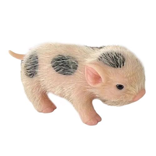 Poupée De Bébé En Forme De Cochon, Jouet Interactif, Idéal Pour La Détente, Cadeau De Noël Ou Du Nouvel An, 4,5 Pouces
